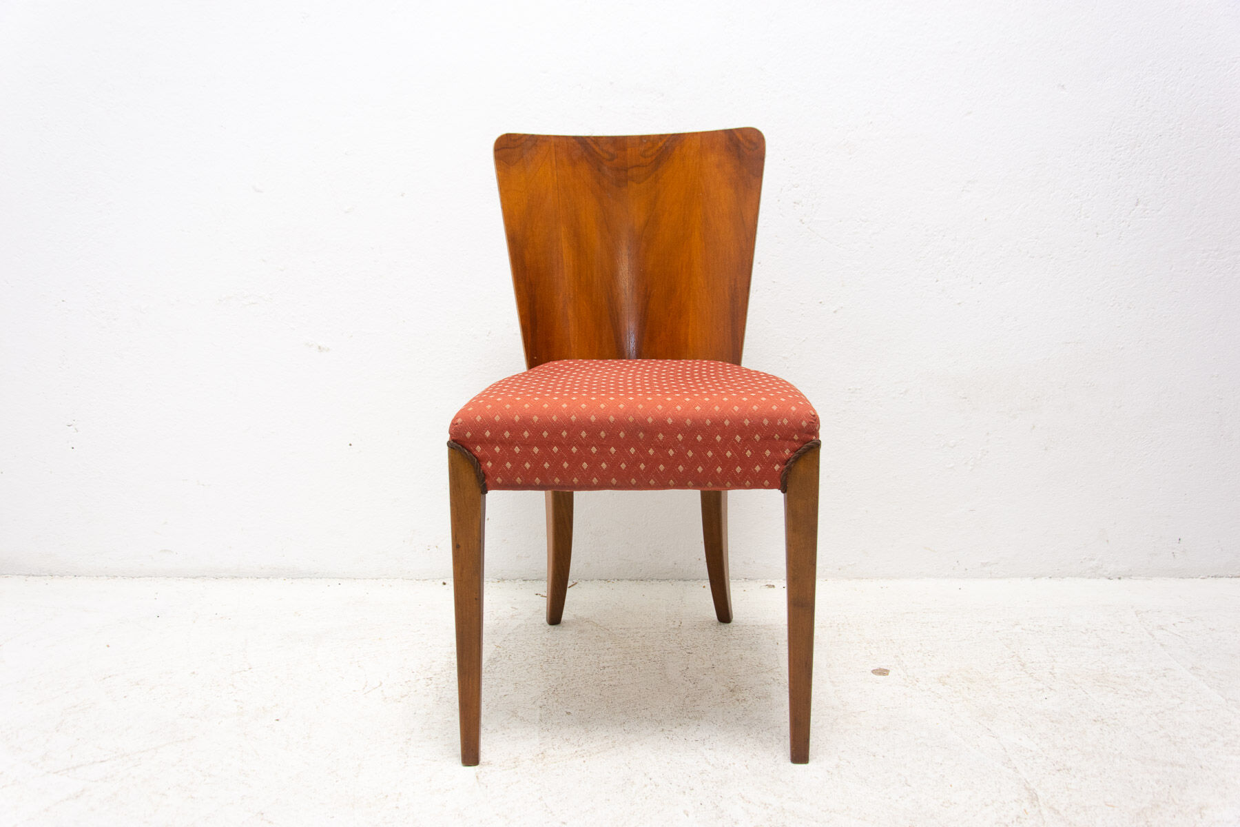 Art Deco Dining Chairs H-214 by Jindrich Halabala for ÚP Závody, 1950's