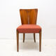 Art Deco Dining Chairs H-214 by Jindrich Halabala for ÚP Závody, 1950's