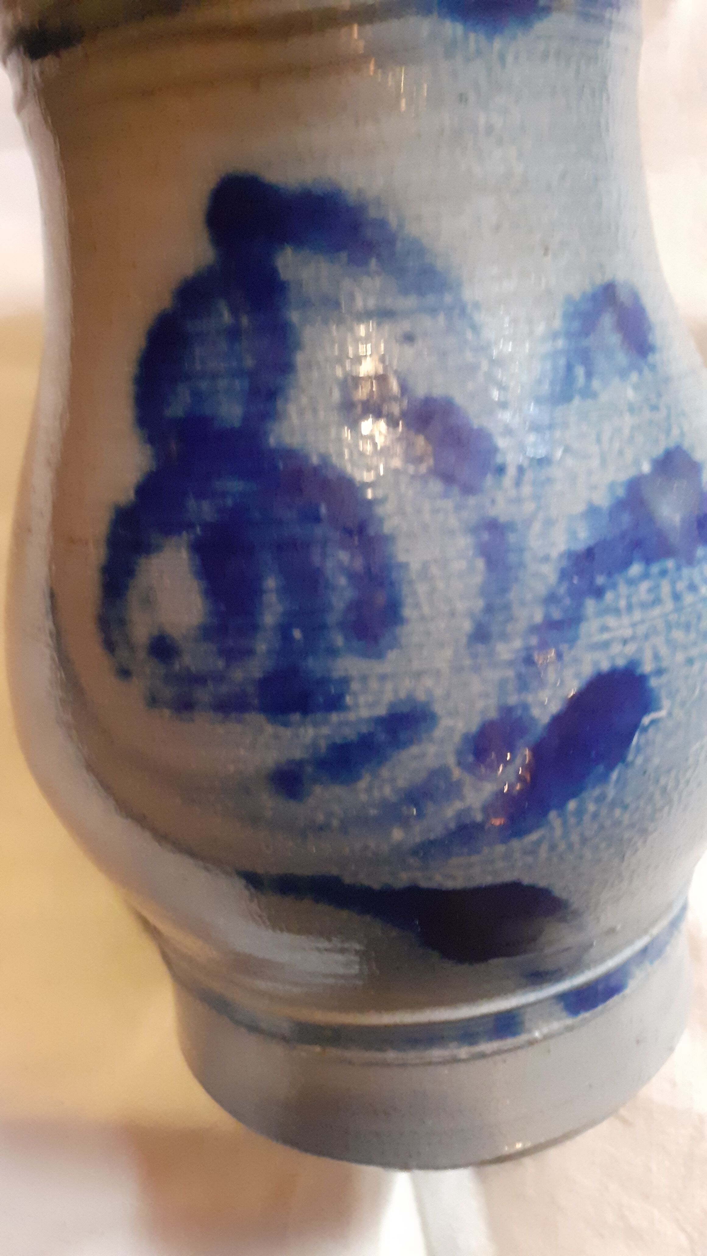 Betschdorf stoneware pitcher