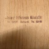 Set of 4 Scandinavian beech chairs, Helmer Petterssons Möbelaffär, Sweden, 1960