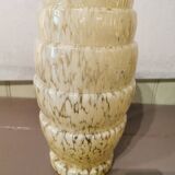 Clichy glass art deco vase