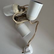 XL textile Plafond /ceiling lamp, swedish modern, crocheted