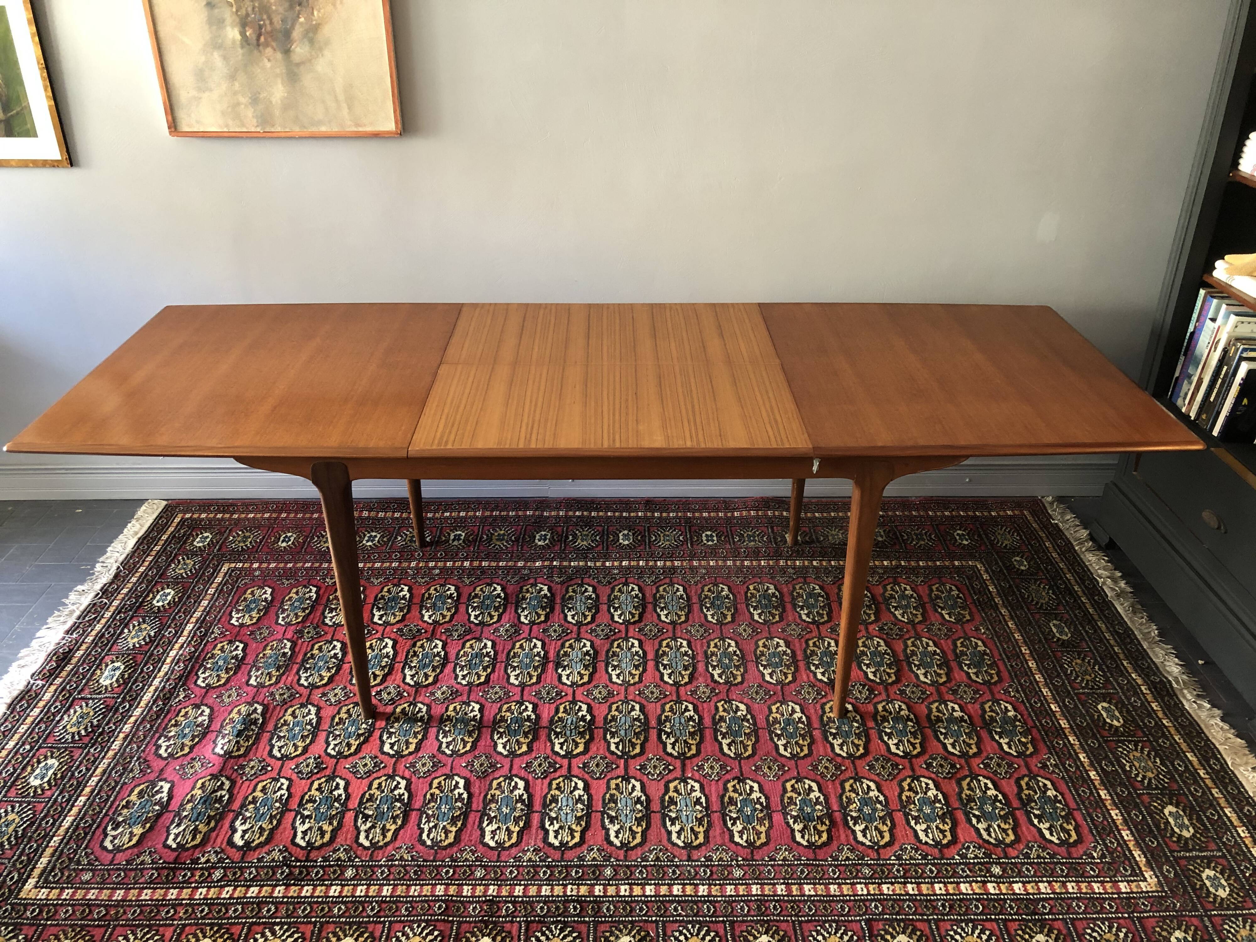 Scandinavian extension table 160/90 or 240/90 cm