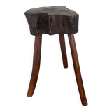 Brutalist tripod stool