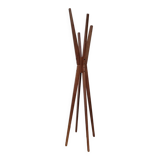 Designer wooden coat rack