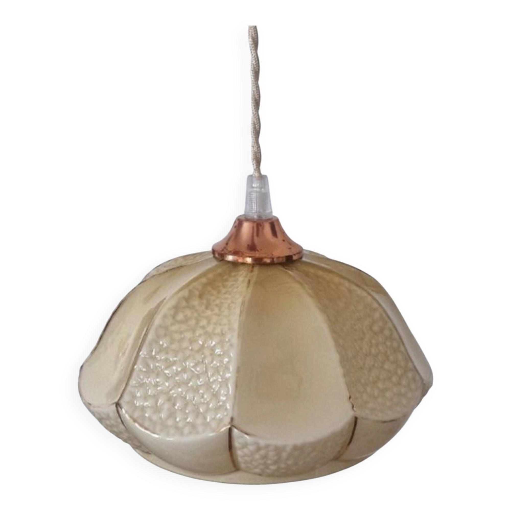 Opaline Art Deco Suspension