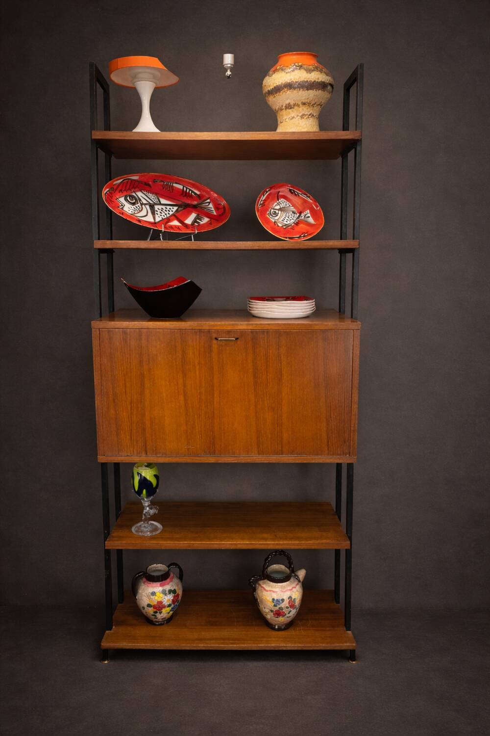 Vintage Scandinavian library – 1960s