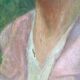 Portrait ancient oil on canvas