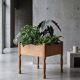 Oak Planter Stand by Henning Kjærnulf, Denmark, 1960s