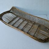 Trash, wicker basket
