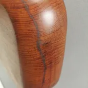 A large, beautiful teak bowl, Danish and probably from the 1980s.