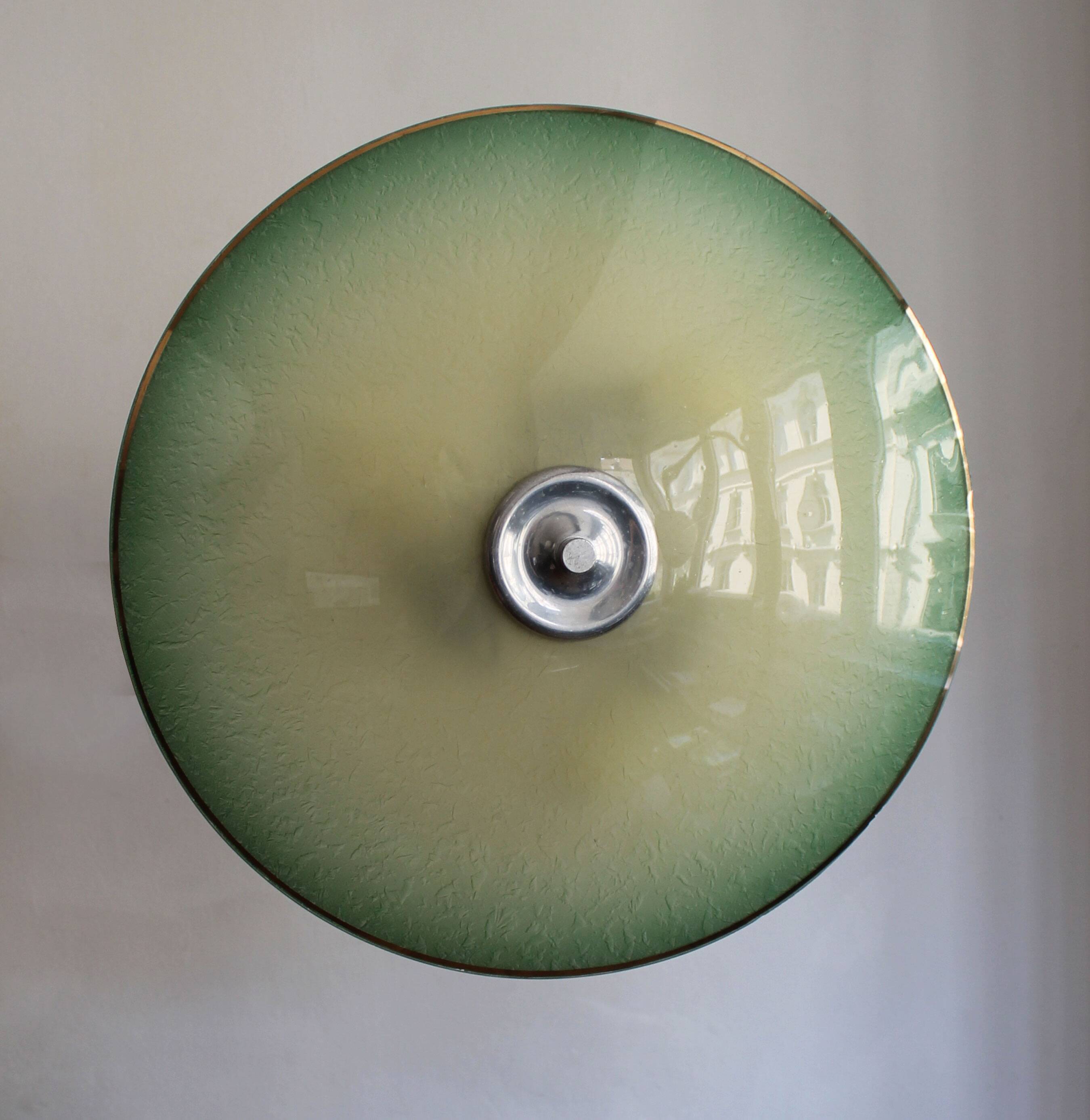 1960s czech mid-century modern ceiling lamp by napako