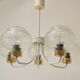 Mid-century chandelier by instala jilove u decina,1970's.