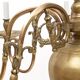 Important Dutch 8-light chandelier