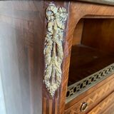 Ccommode en marqueterie et bronze
