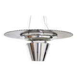 Foscarini chrome and forged metal chandelier
