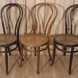 Series 6 bistro chairs model n°18 Thonet style