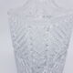 Square-shaped crystal carafe has spikes