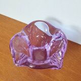 Colored glass ashtray, 1970s