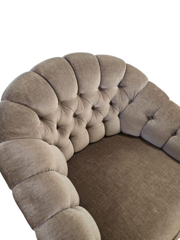 Ensemble de 2 fauteuils vintage / fauteuils / sièges avec franges