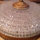 Pair of crystal ceiling lights