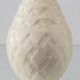 Charles Catteau Frères Keramis Pineapple Table Lamp, New Silk Shade