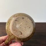 Vintage pyrite stoneware pitcher from the 70s