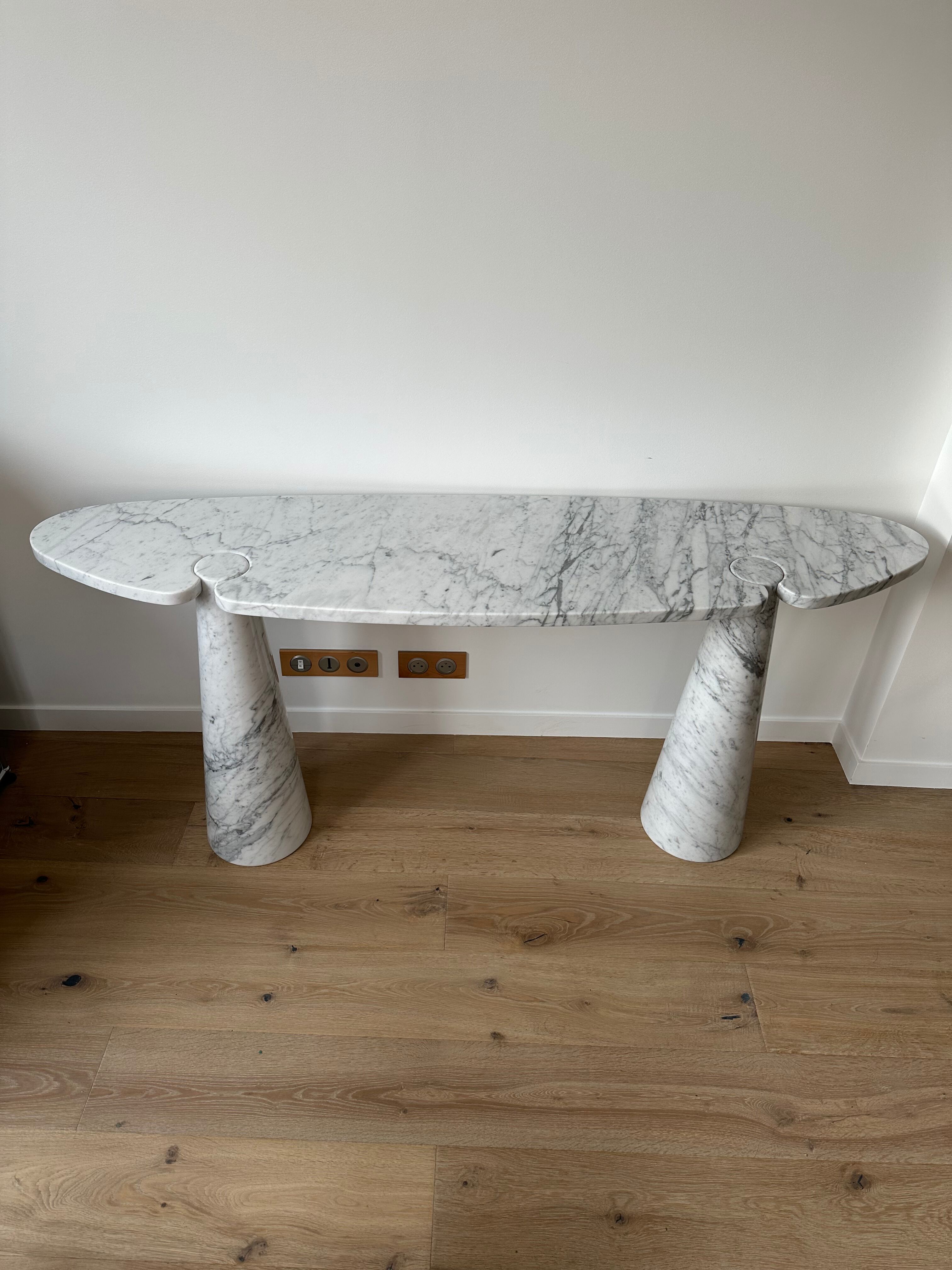 Large “Eros” console by Angelo Mangiarotti, circa 1970, Italy