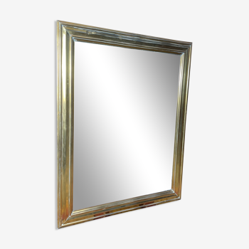 Bistro brass mirror