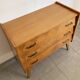 Commode vintage en chêne des années 60