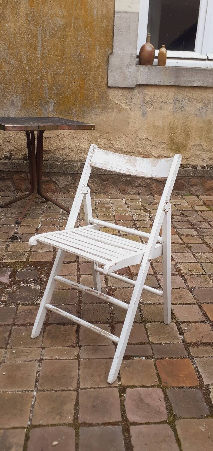 Vintage 60s wooden garden furniture