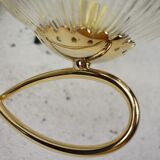 Vintage wall lamp 2 glass lamps.