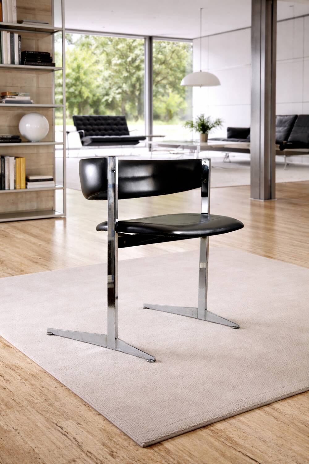 Sixties chrome vintage dining chairs