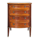 Chevet de style Louis XVI en merisier