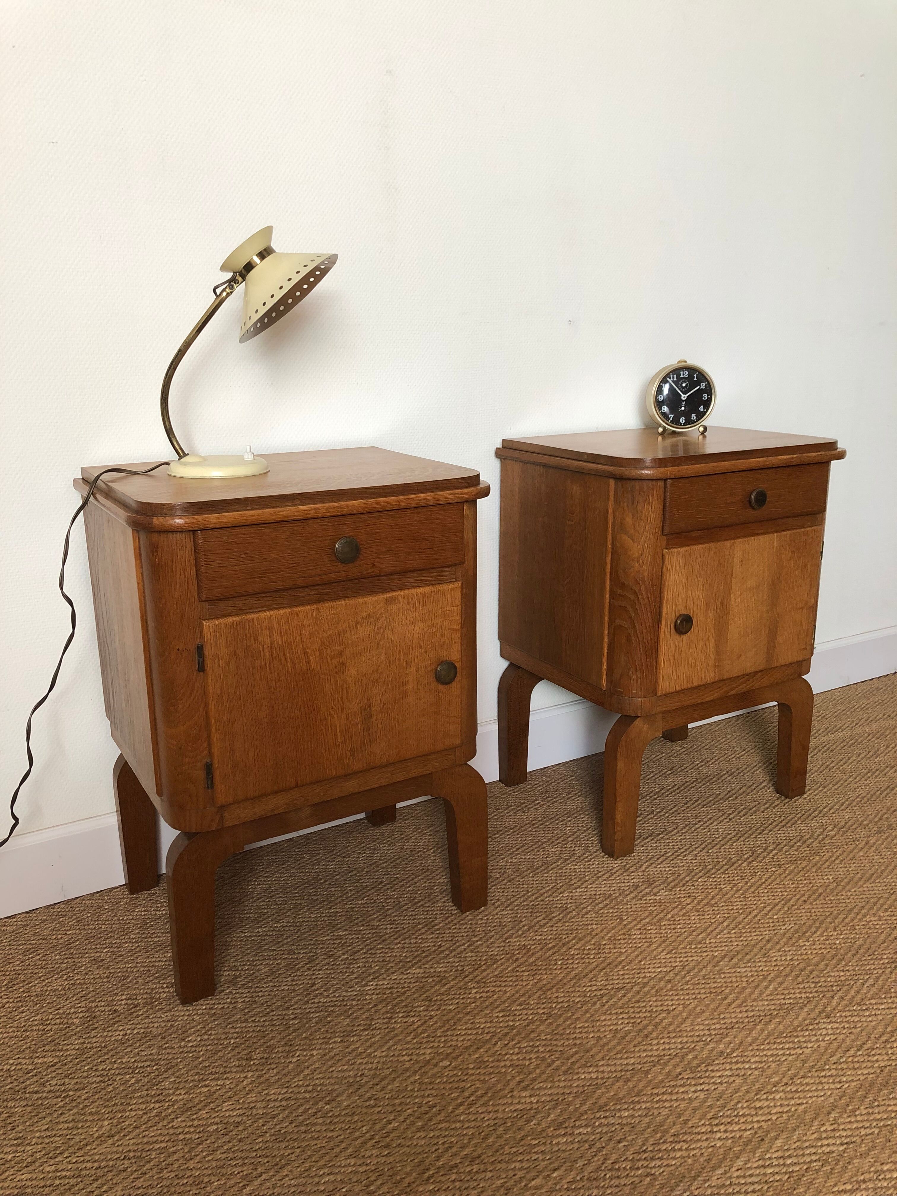 Pair of bedside tables