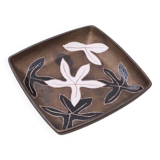 Ceramic dish from sant vicens, france 1970