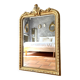 Louis-Philippe antique gilded mirror 19th century
