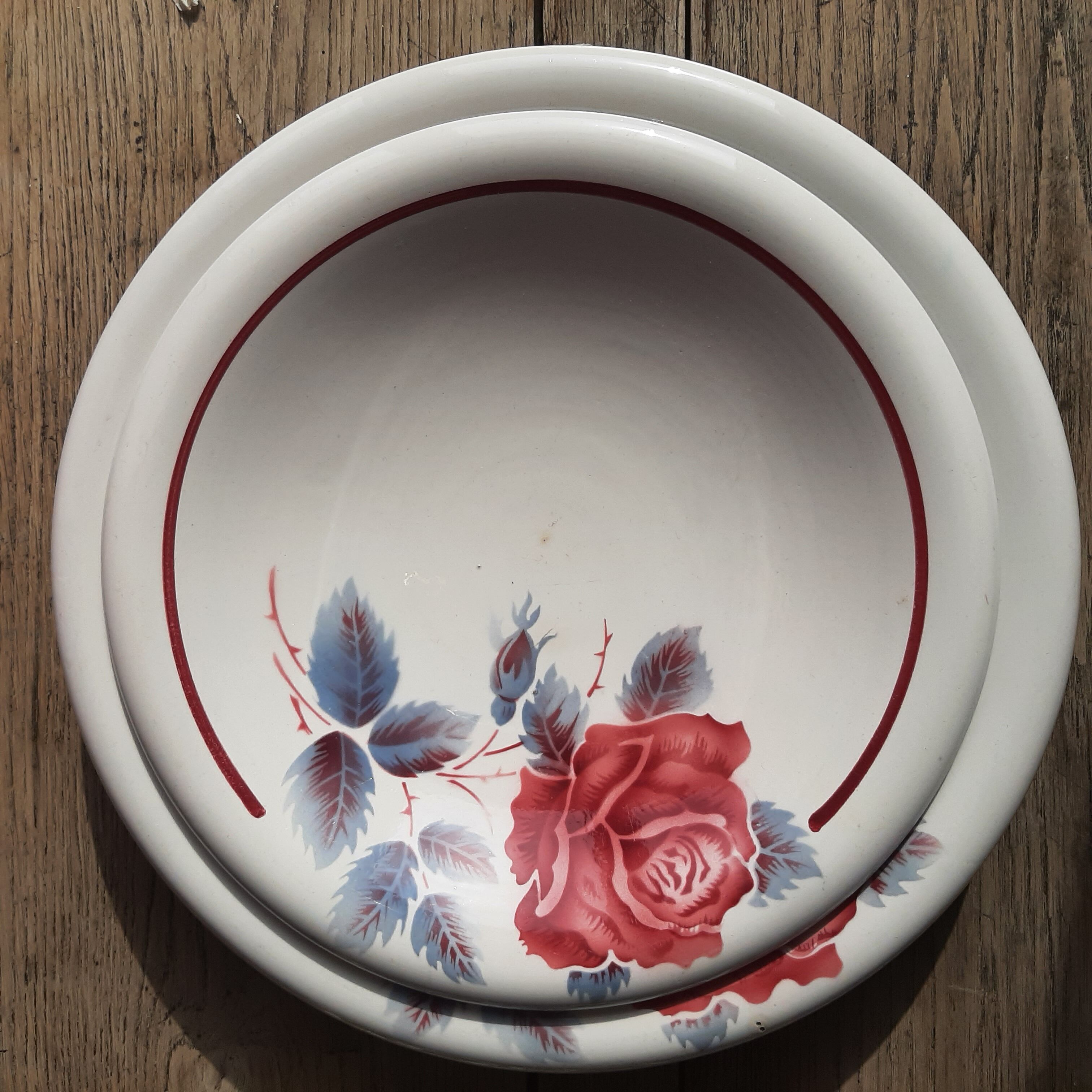 Plats creux vintage lucette digoin sarregurmines
