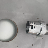 Vintage illuminated adjustable mirror, Double Brot, France 1950