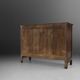 Antique Flemish Solid Oak Cabinet, ca. 1850