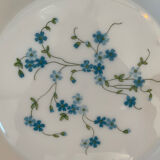 3 Flat white arcopal plates model veronica