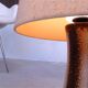 Scandinavian modern ceramic table lamp, Denmark 1960s