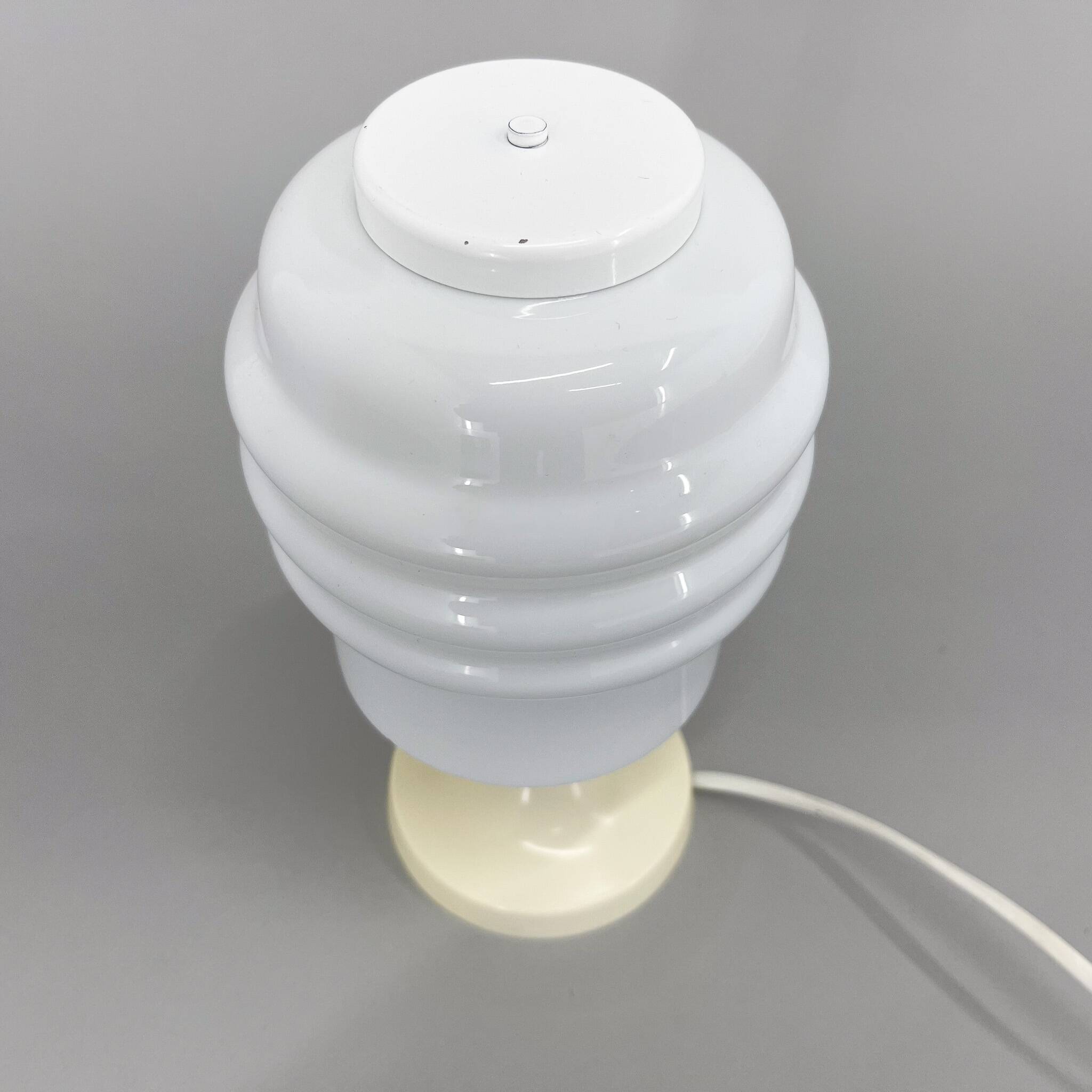 Small Mid-century Plastic Table or Bedside lamp, 1970s