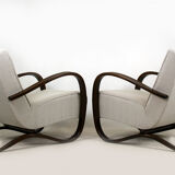 Set of 2 H - 269 armchairs by Jindrich Halabala, 1930s