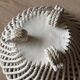 Antique twisted ceramic basket 1930