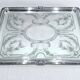 Gallia - Silver metal serving tray