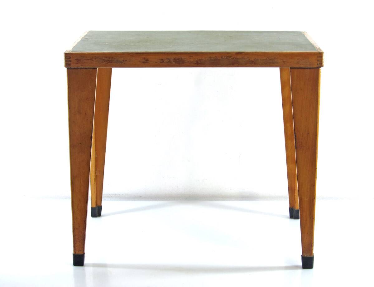 Sixties wooden side table or children’s desk