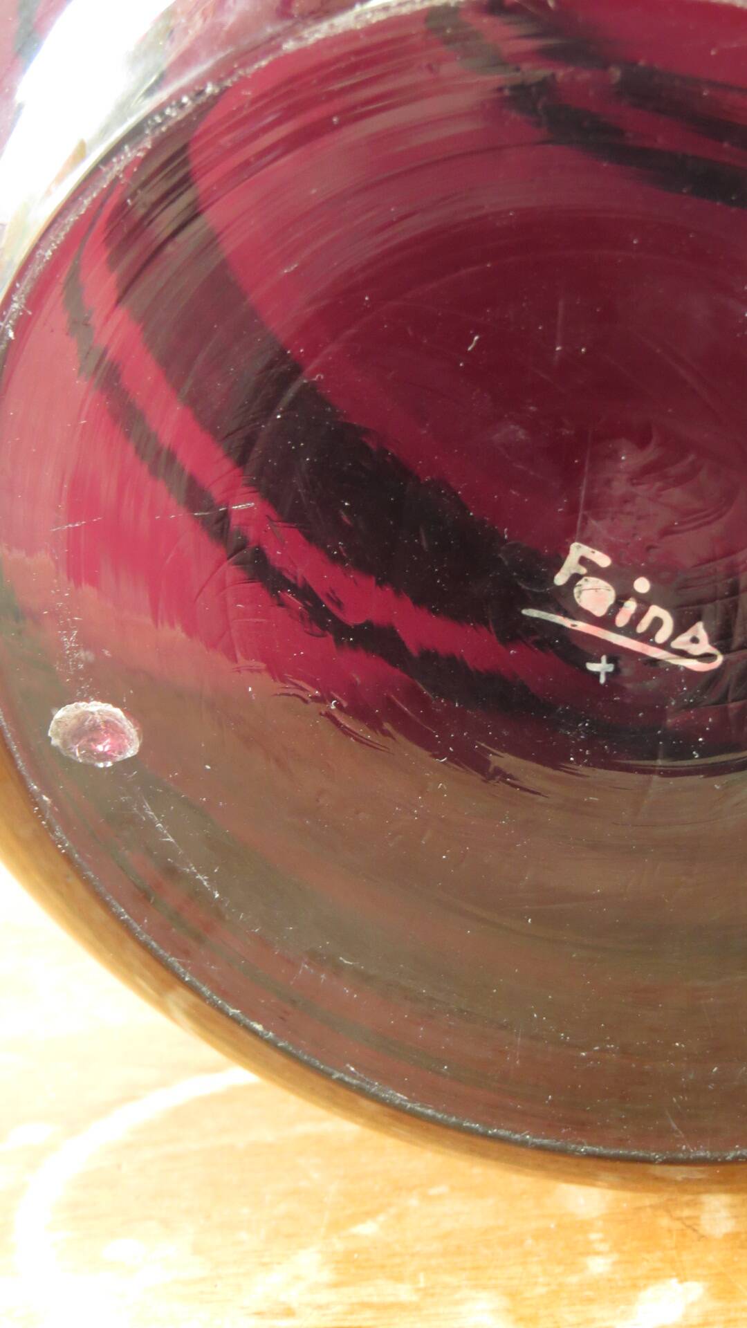 Vase art deco