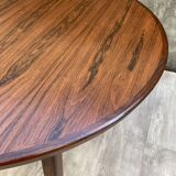Extendable Scandinavian rosewood table, 1960s