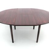 Table de repas en palissandre de Rio 4/8 pers.
